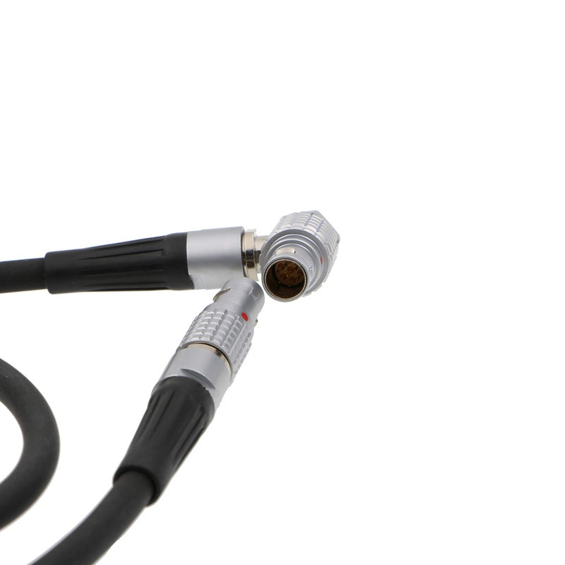 Alvin's Cables Nucleus M 7 Pin to 7 Pin Male Motor Connection Cable Right Angle to Straight 60CM - Image 3